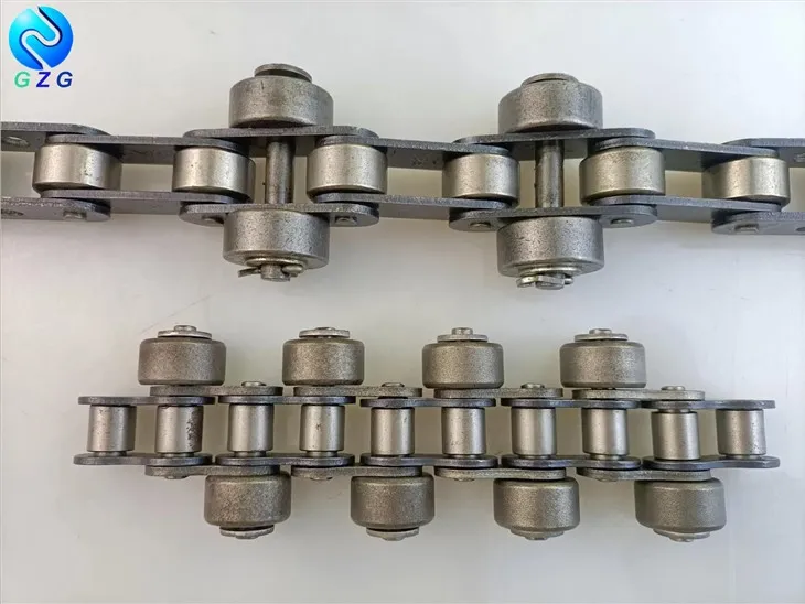 آؤٹ بورڈ رولر کے ساتھ کنویئر چین